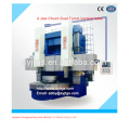 4 Jaw Chuck Dual Turret Vertical lathe price offered by Dual Spindle CNC Vertical Lathe manufacture